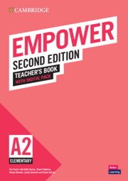 Empower Elementary/A2 Teacher's Book with Digital Pack 2nd Edition
